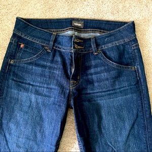 Hudson Mid Rise Beth Baby Boot Blue Jeans Double